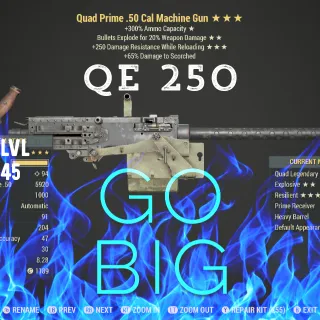 QE 50 Cal Machine Gun 