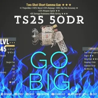 TS25 50dr Gamma Gun 