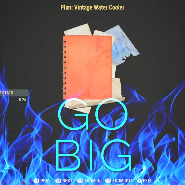 Vintage Water Cooler Fallout 76 Game Items Gameflip