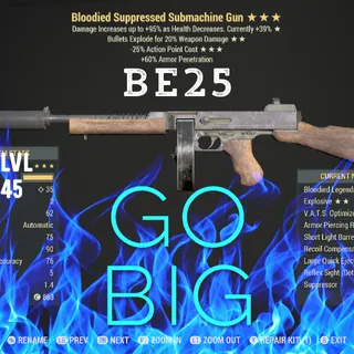 BE25 Submachine Gun 