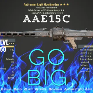 AAE15 Light Machine Gun 