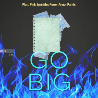 Pink Sprinkles Power Armor Paint Plan