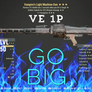 VE 1P Light Machine Gun 