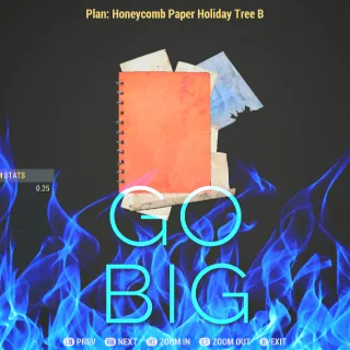 Honeycomb Paper Holiday Tree B