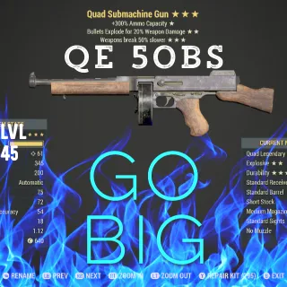 QE Submachine Gun 