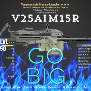 V25aim15 Auto Grenade Launcher 