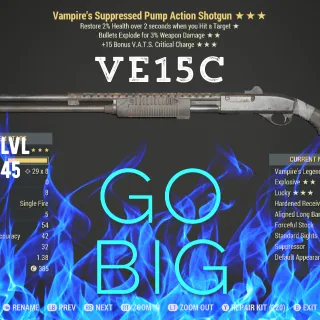 VE15 Pump Action Shotgun 