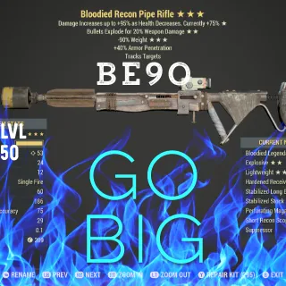 BE90 Pipe Rifle 