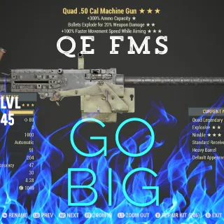 QE 50 Cal Machine Gun 