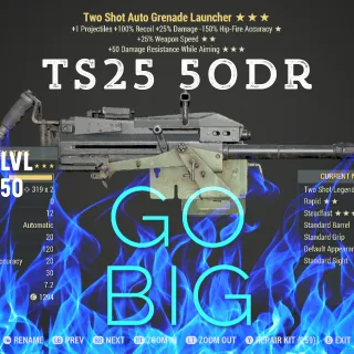 TS25 Auto Grenade Launcher 