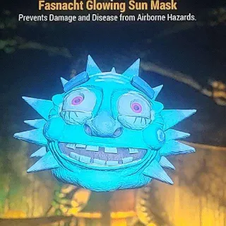 Glowing Sun Mask