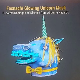 Glowing Unicorn Mask