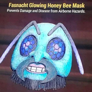 Glowing Honey Bee Mask