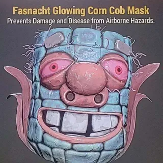 Glowing Corn Cob Mask