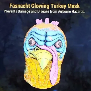 Glowing Turkey Mask