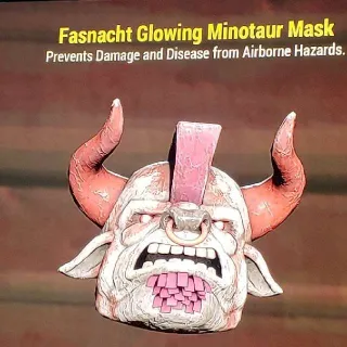 Glowing Minotaur Mask