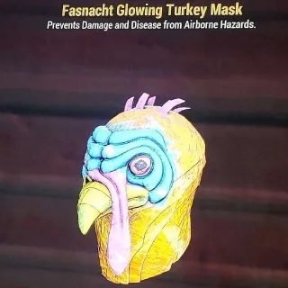 Glowing Turkey Mask