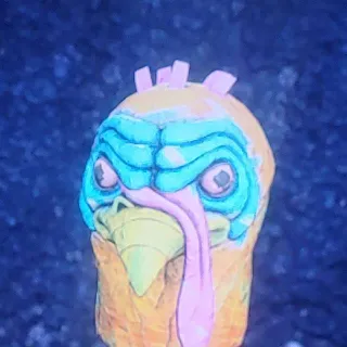 Glowing Turkey Mask