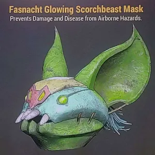 Glowing Scorchbeast Mask