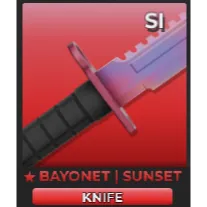 SNIPER DUELS SUNSET KNIFE