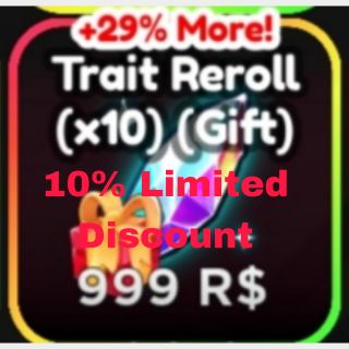 10 Trait Reroll Anime Adventures
