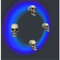  Quadri-Skull Aura | Limited