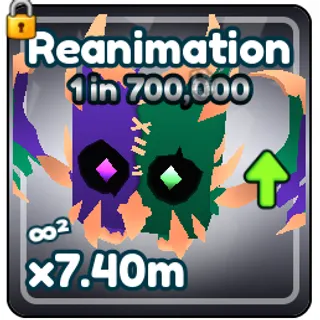 ⭐Reanimation [SECRET II]⭐ |  1 in 700k  (110% best + 7M base) | Tap Simulator REBORN