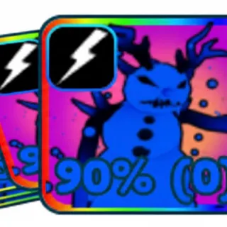 ⛄️⛄️⛄️TRIPPLE "VOID" Rainbow Snowman(182.5% BEST PET) SAVER PACK!!⛄️⛄️⛄️