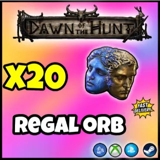x20 regal orb dawn of the hunt