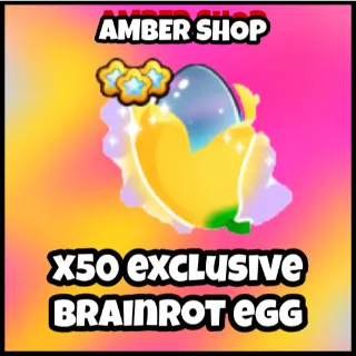x50 exclusive brainrot egg ps99