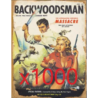 x1000 backwoodsman bw6