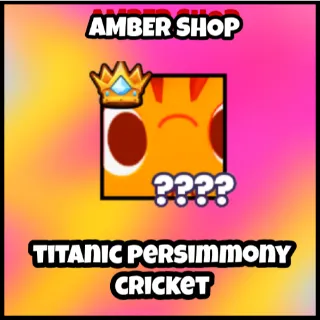 titanic persimmony cricket ps99