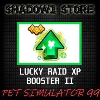 X100 LUCKY RAID XP BOOSTER II