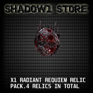 X1 RADIANT REQUIEM RELIC PACK