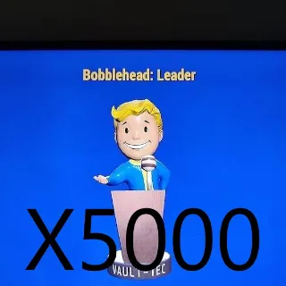 x5000 bobblehead leader