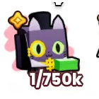 Pets Go rich cat 1/750k