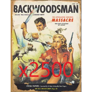 x2500 backwoodsman bw6