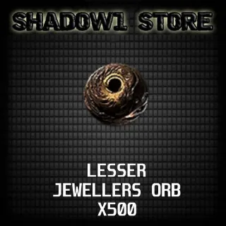 X500 LESSER JEWELLERS ORB