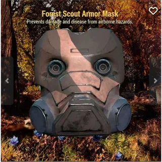 forest scout armor mask