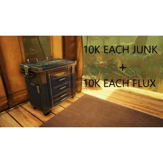 BUNDLE 10K EACH JUNK + 10K EACH FLUX 