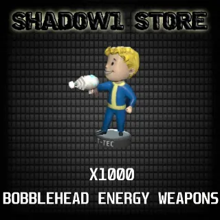 X1000 BOBBLEHEAD ENERGY WEAPONS