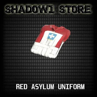 red asylum uniform