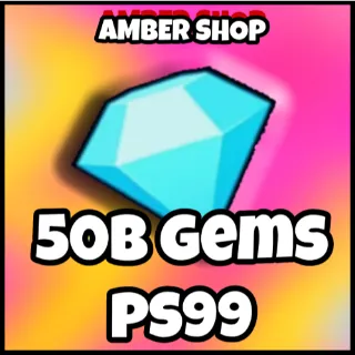 50b gems ps99 fast delivery