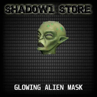 GLOWING ALIEN MASK FASNACHT