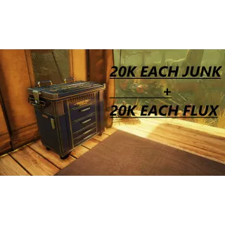 BUNDLE 20K EACH JUNK + 20K EACH FLUX