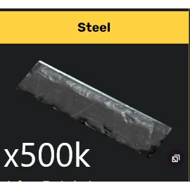 500k steel junk