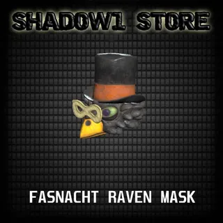 raven mask fasnacht