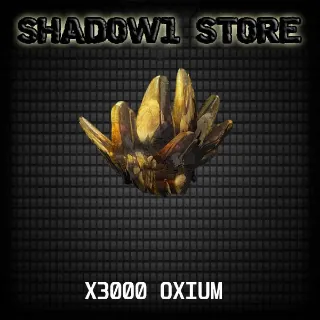 X3000 OXIUM