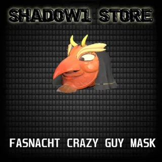 crazy guy mask fasnacht