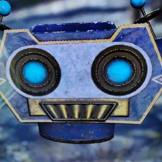 🔥GLOWING ROBOT MASK🔥